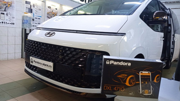 Hyundai Staria установка Pandora DXL 4710